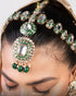 Kundan Zar-e-Taj Bridal Set with Maala Nath and Ring